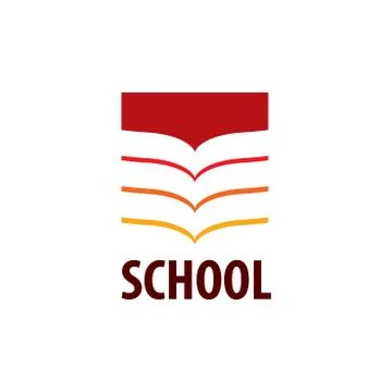 Vector logo school Stock Illustration
