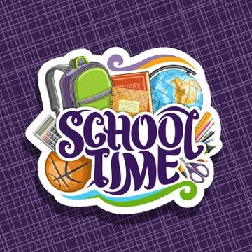 Vector logo for School Stock Illustration