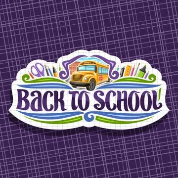 Vector logo for School Stock Illustration