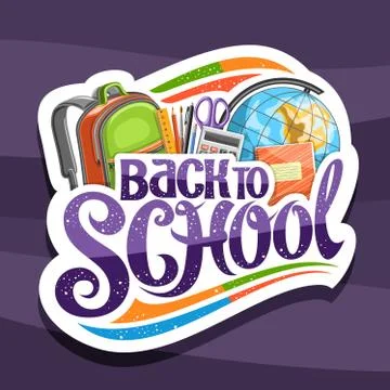 Vector logo for School Stock Illustration