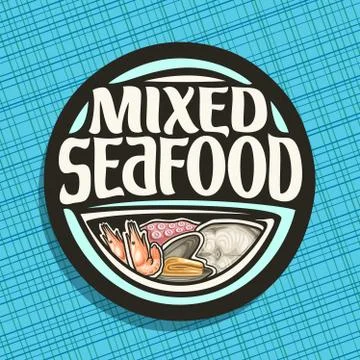 Vector logo for Seafood Stock Illustration