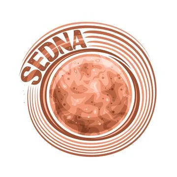 Vector logo for Sedna Illustrazione stock