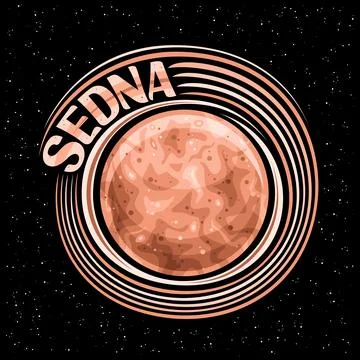 Vector logo for Sedna Illustrazione stock