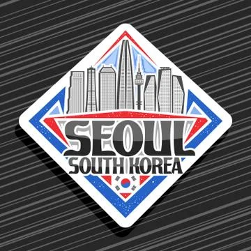Vector logo for Seoul Stock Illustration