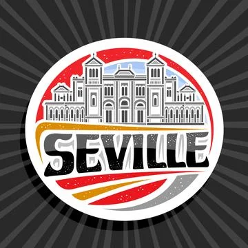 Vector logo for Seville Stock Illustration