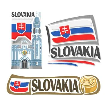Vector logo for Slovakia Stock Illustration