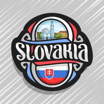Vector logo for Slovakia Stock Illustration