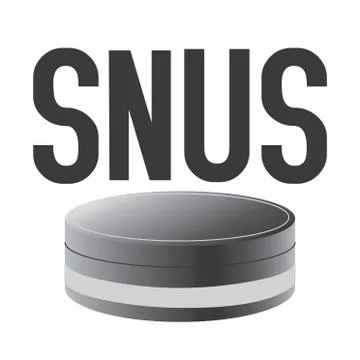 Vector logo of snuff and chewing tobacco Stock Illustration