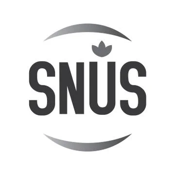 Vector logo of snuff and chewing tobacco Stock Illustration