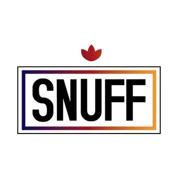 Vector logo of snuff and chewing tobacco Stock Illustration