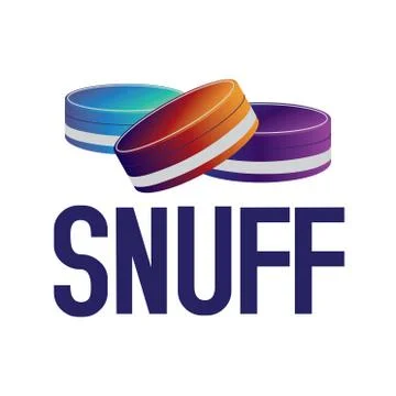 Vector logo of snuff and chewing tobacco Stock Illustration