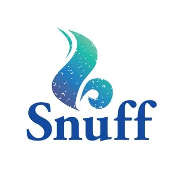 Vector logo of snuff and chewing tobacco Stock Illustration