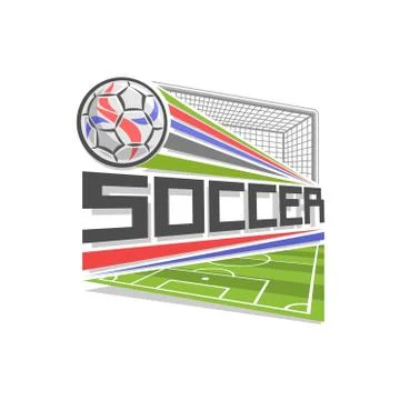 Vector logo for Soccer Stock Illustration