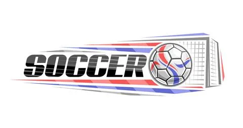 Vector logo for Soccer Stock Illustration