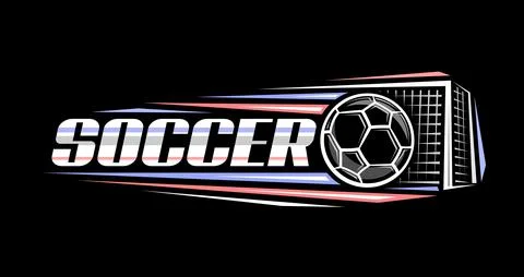 Vector logo for Soccer Stock Illustration