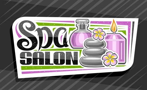 Vector logo for Spa Salon イラスト素材