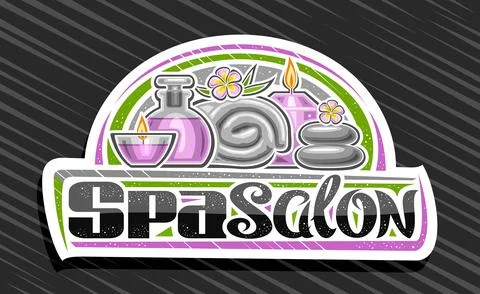 Vector logo for Spa Salon Stock Illustration