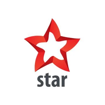Vector logo star Stock Illustration