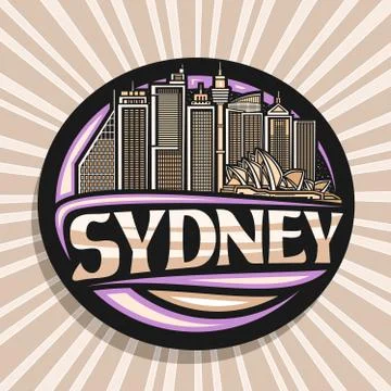 Vector logo for Sydney Stock Illustration