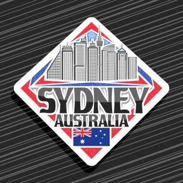 Vector logo for Sydney Stock Illustration