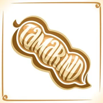 Vector logo for Tamarind Stock-Illustration