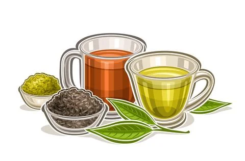 Vector logo for Tea Drink Stock Illustration