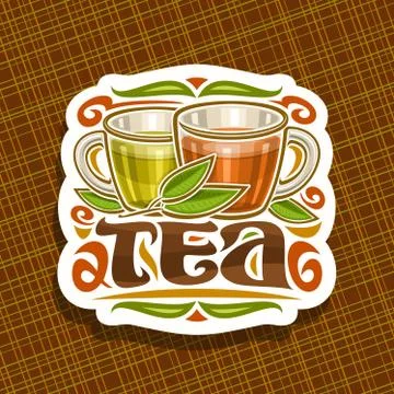 Vector logo for Tea Stock Illustration