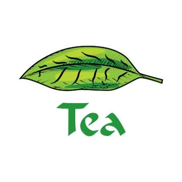Vector logo of a tea shop and cafe Stock Illustration