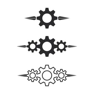 Vector logo technology Digital tech vector business logo template concept i.. Stock Illustration