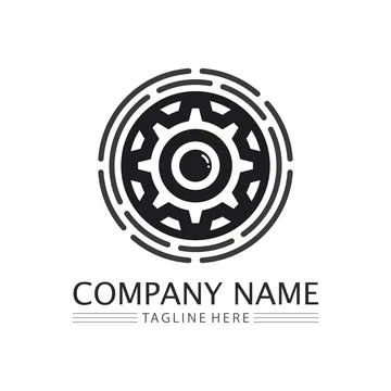 Vector logo technology Digital tech vector business logo template concept i.. Stock Illustration