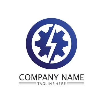 Vector logo technology Digital tech vector business logo template concept i.. Stock Illustration