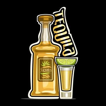 Vector logo for Tequila Stock Illustration