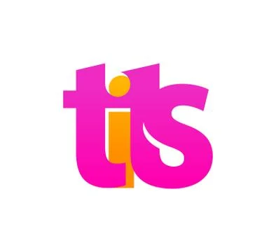 Vector logo of Tits - Pink Emblem for Store or Web Site with Adult Content Stock Illustration
