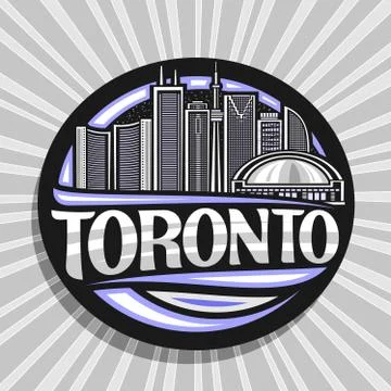 Vector logo for Toronto イラスト素材