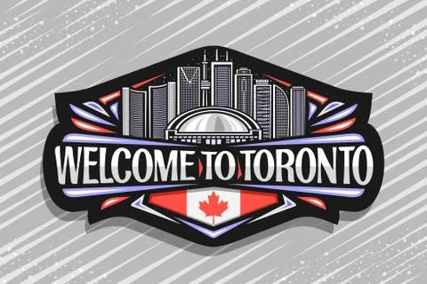 Vector logo for Toronto イラスト素材