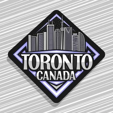 Vector logo for Toronto イラスト素材