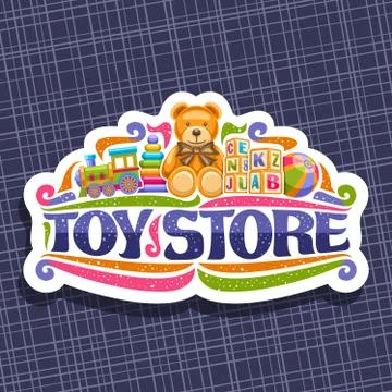 Vector logo for Toy Store Stock Illustration