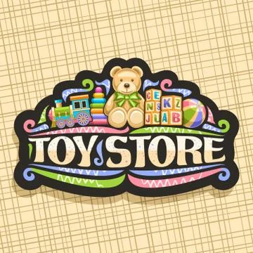 Vector logo for Toy Store Stock Illustration