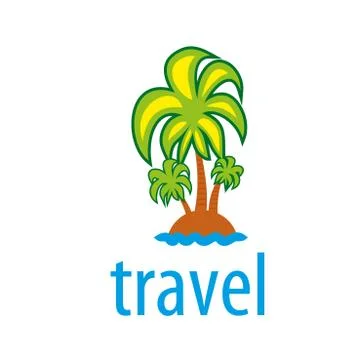 Vector logo travel Illustrazione stock