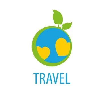Vector logo travel Illustration