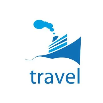 Vector logo travel Illustrazione stock