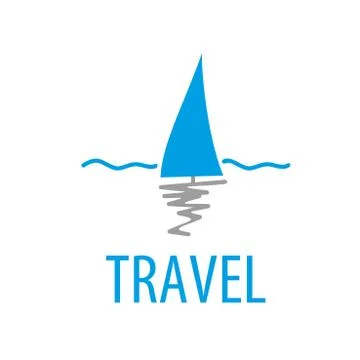 Vector logo travel 스톡 일러스트