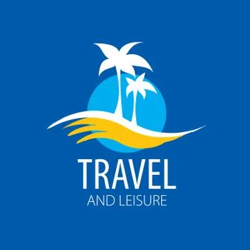 Vector logo travel Stock-Illustration