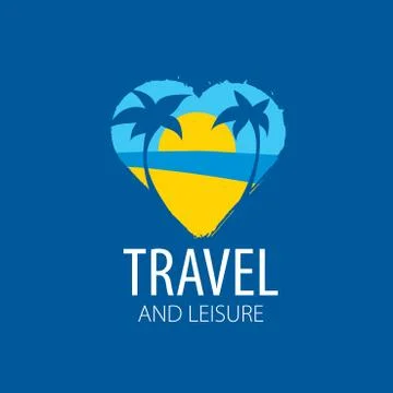 Vector logo travel Stock-Illustration