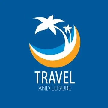 Vector logo travel Stock Illustration