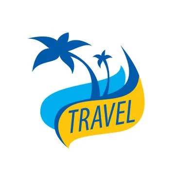 Vector logo travel Illustration