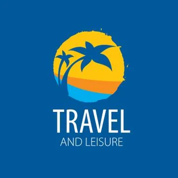 Vector logo travel Stock Illustration
