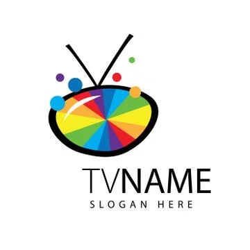 Vector logo TV Stock-Illustration