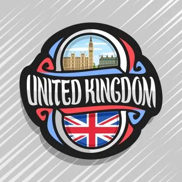 Vector logo for United Kingdom Stock Illustration