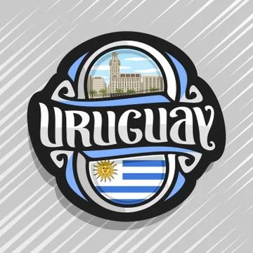 Vector logo for Uruguay Stock Illustration